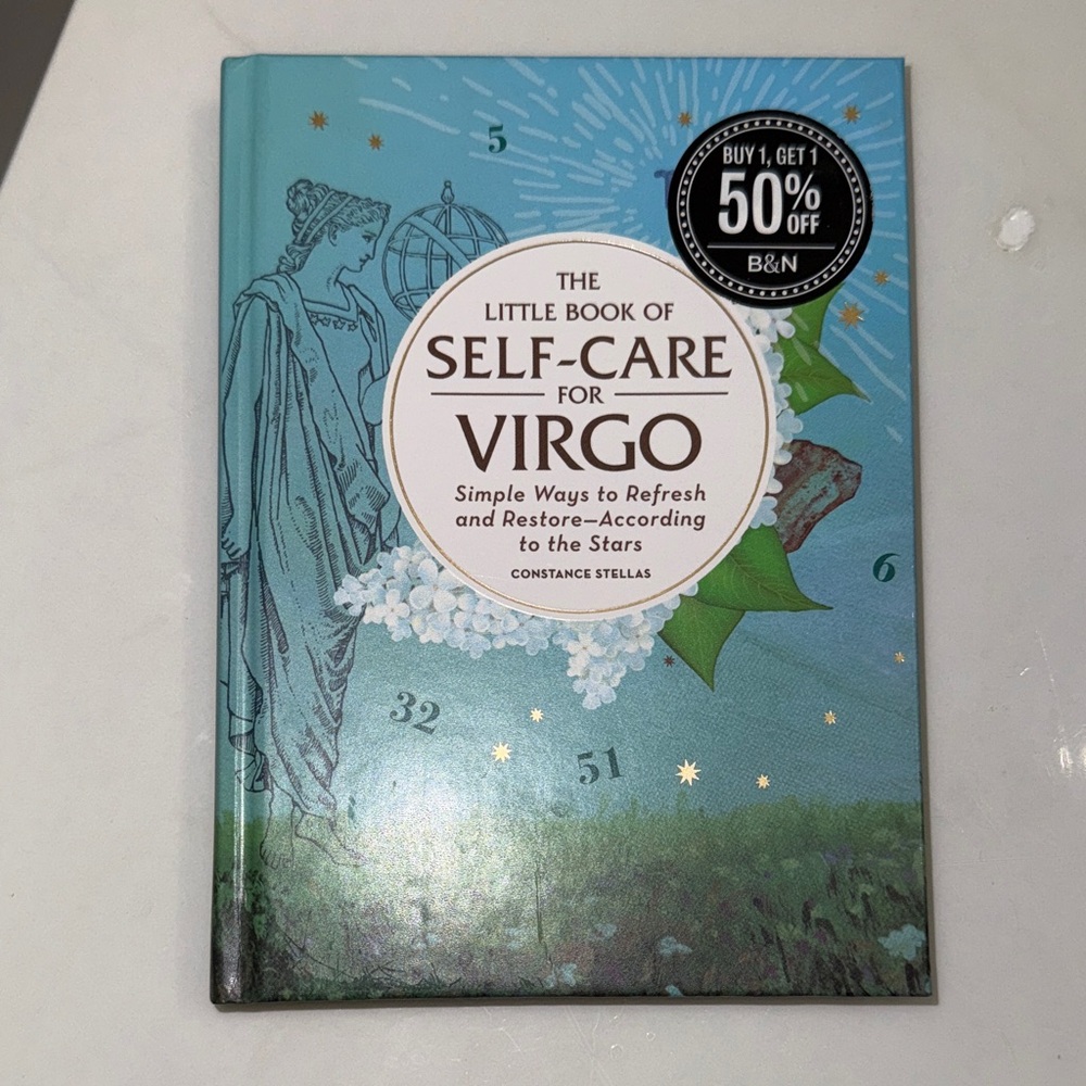 Barnes & Noble The Little Book of Self-Care for Virgo - Blue and Green